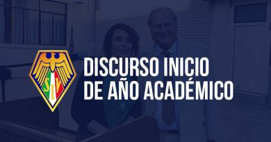 Discurso: “inicio de año académico” Discurso: “inicio de año académico”