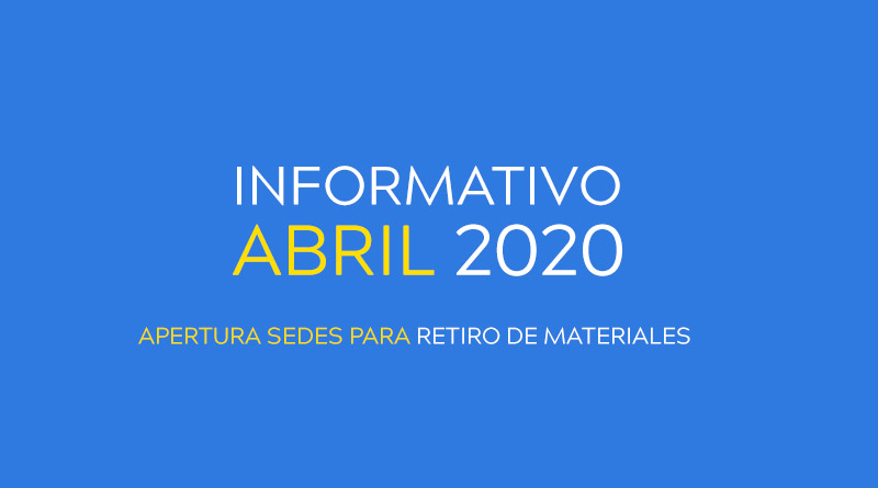 informativo 01 abril