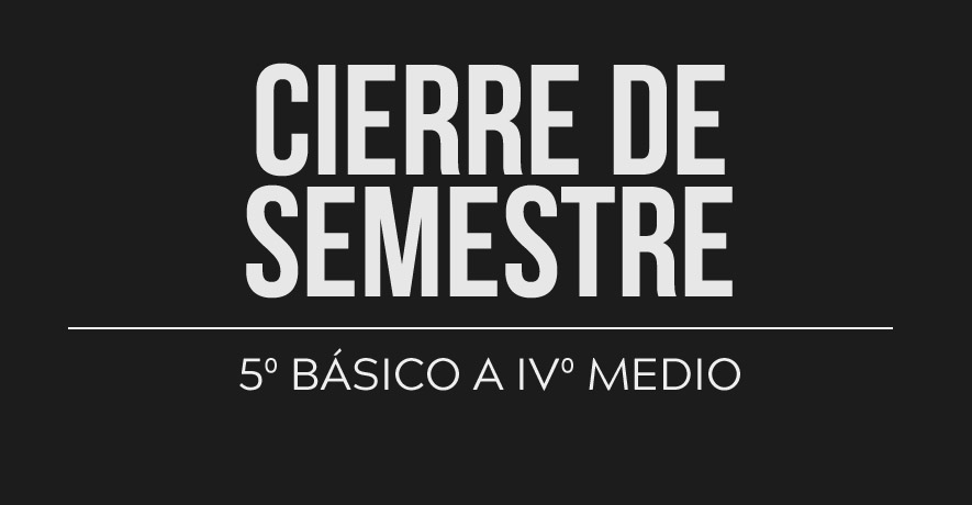 Cierre de semestre